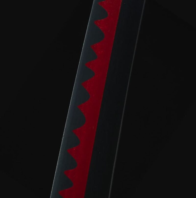 lame noire et rouge shusui