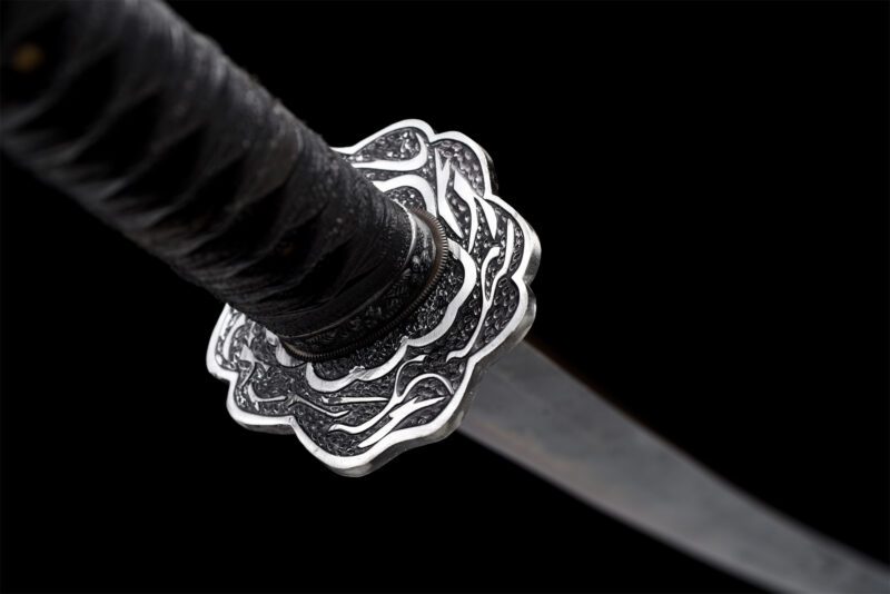 katana sekiro mortal blade garde en lotus