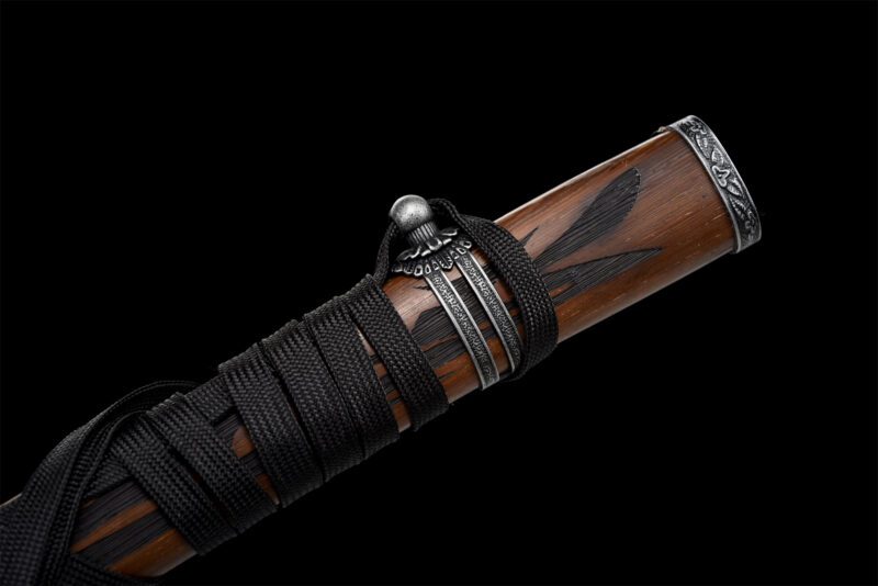 katana sekiro mortal blade fourreau palissandre