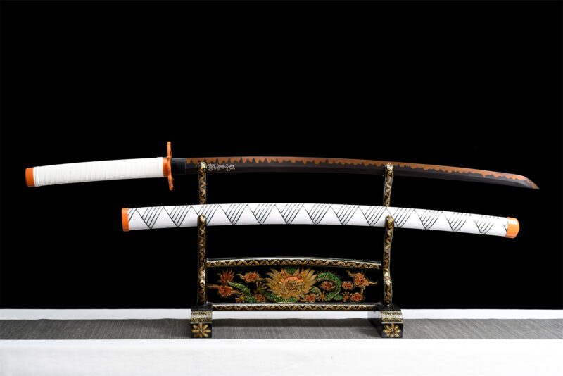 Katana Rengoku Demon Slayer Vrai Hamon