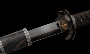 Katana Sekiro Lame Mortelle Noire