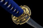 Katana Dragon bleu céleste