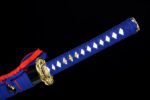 Katana Dragon bleu céleste