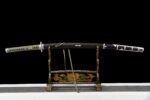 katana Argent et vert