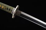 katana Argent et vert