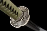 katana Argent et vert