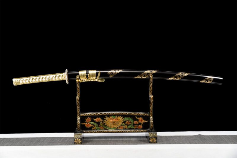 katana Blanc et Or