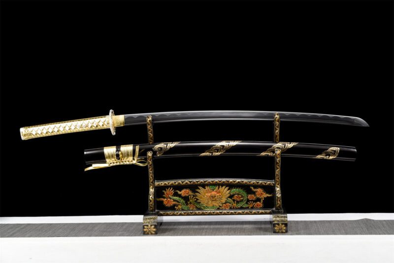katana Blanc et Or