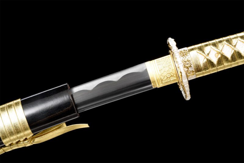 katana Blanc et Or