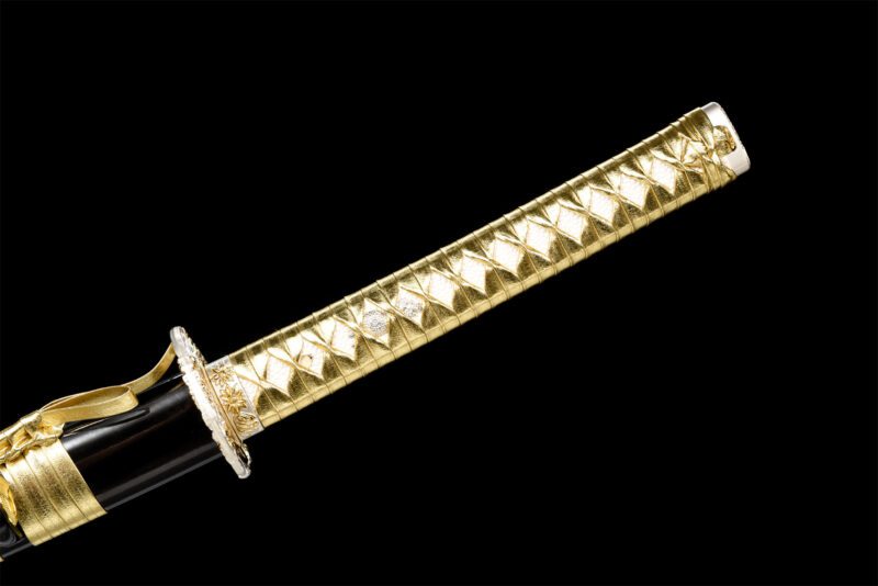 katana Blanc et Or