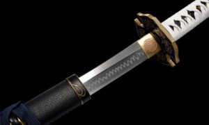katana noir et blanc