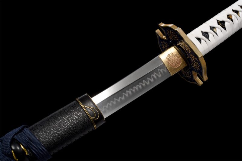 katana noir et blanc