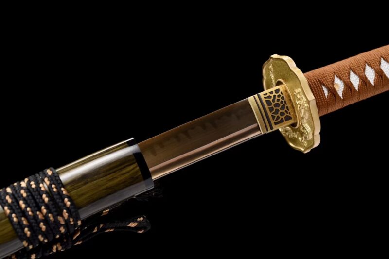 Katana Kōkiba Lame de Cuivre