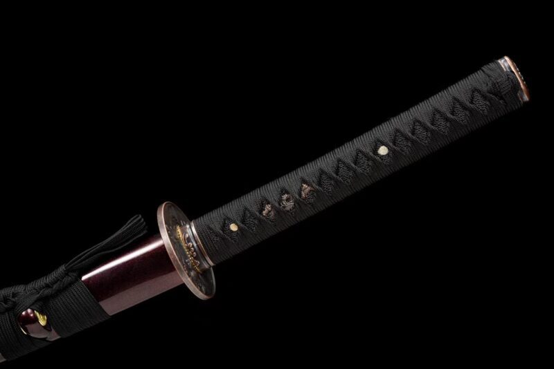 katana Murasakihana fleur pourpre