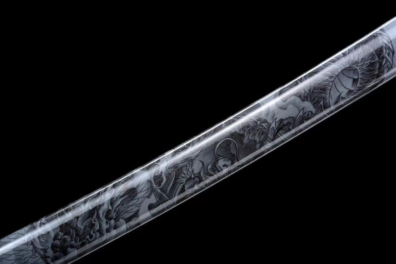 Katana Raikaryu-雷竜-Dragon-de-Foudre