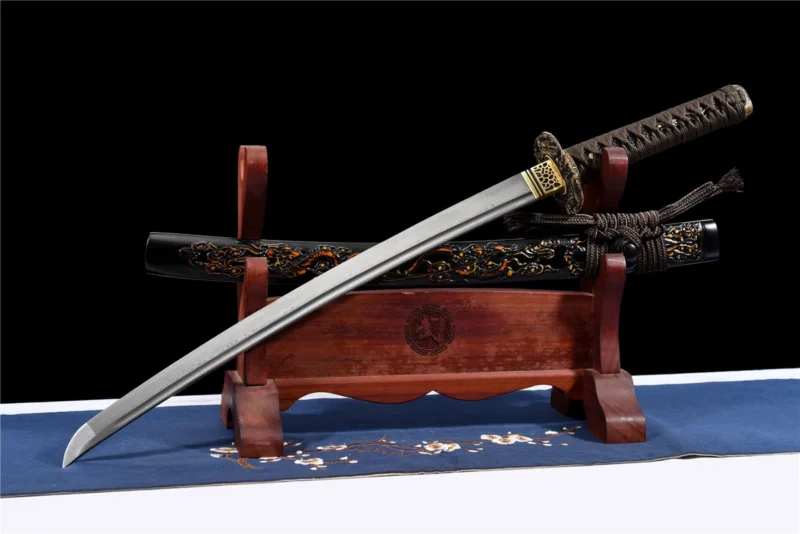 Wakizashi Kurenai Ryū Dragon Vermillon - vue 11