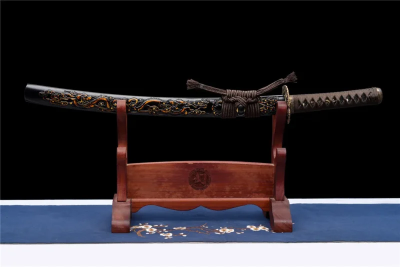 Wakizashi Kurenai Ryū Dragon Vermillon - vue 2