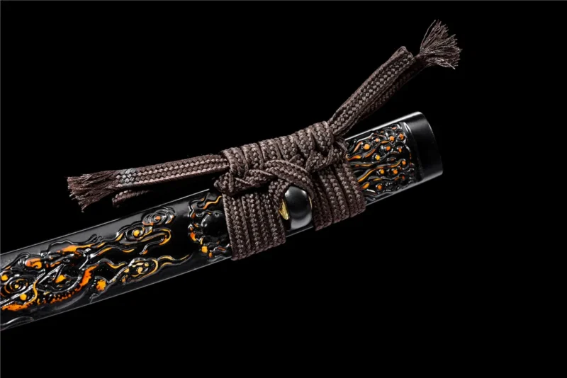 Wakizashi Kurenai Ryū Dragon Vermillon - vue 6