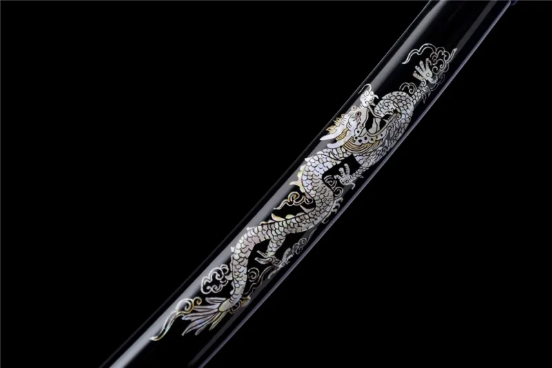 Wakizashi Raden Ryū Dragon de Nacre - vue 6